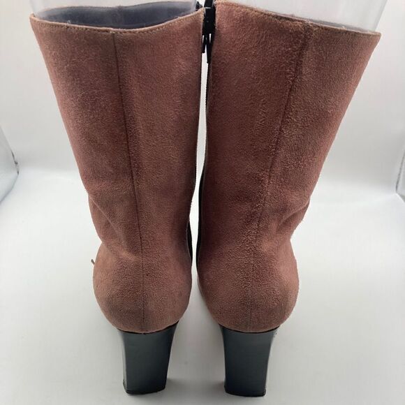 Vintage Pierre Cardin Paris Women’s Pink Boots Size 9B - Picture 4 of 8